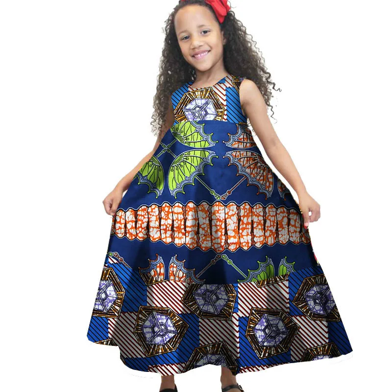 

2018 new arrival fashion style summer african children girl dress