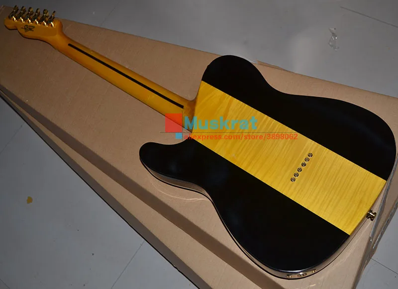Оптовая продажа с фабрики электрогитара tele tiger maple top аксессуары для гитары ra