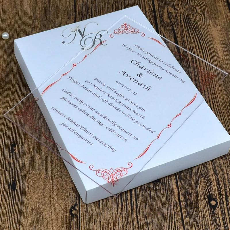 Индивидуальные персонализированные Пригласительные открытки свадебные