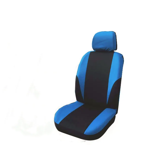 2pcs blue 9 шт полиэфирные автомобильные аксессуары для интерьера классический дизайн чехлы для сидений автомобиля универсальные автомобильные чехлы протектор - Название цвета: 2pcs blue