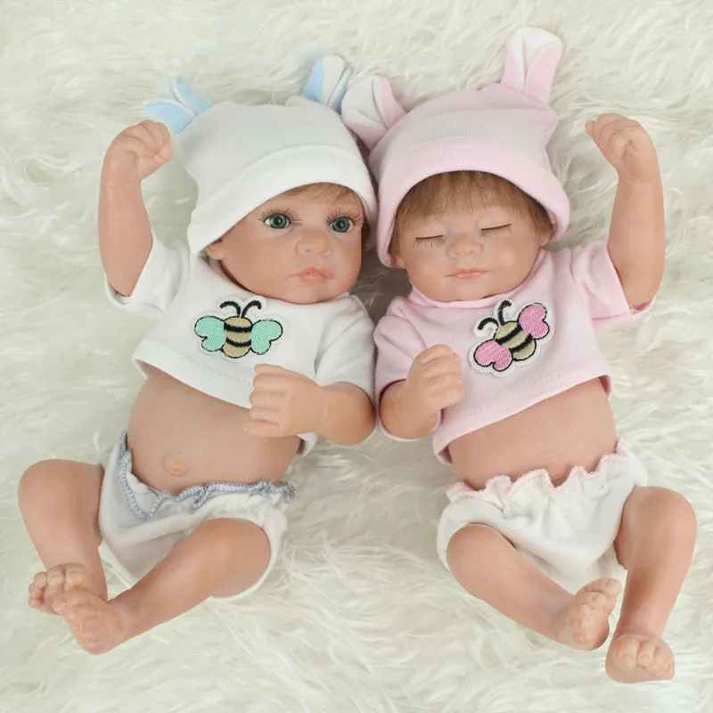 Полностью силиконовые реалистичные куклы Reborn Baby Twin драгоценные коллекционные