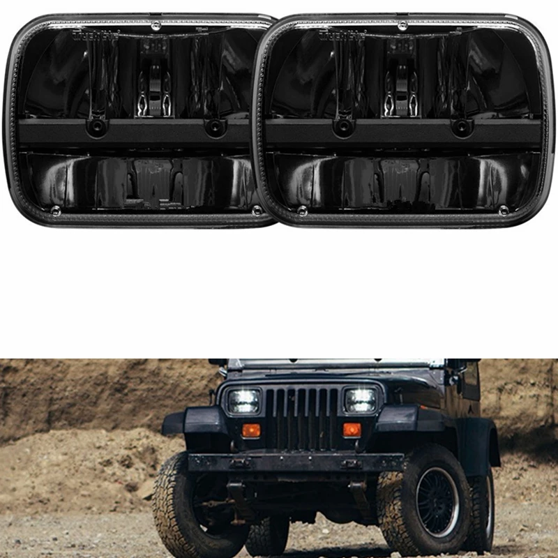 SoyaVision 5x7 &quotсветодиодный налобный фонарь дюймов фары для грузовика led 6x7&quot