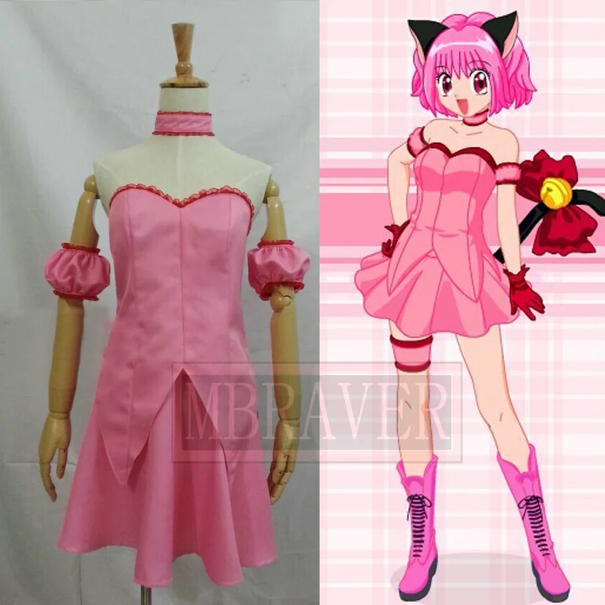 Костюм для косплея Токио Мяу Ичиго момомия |