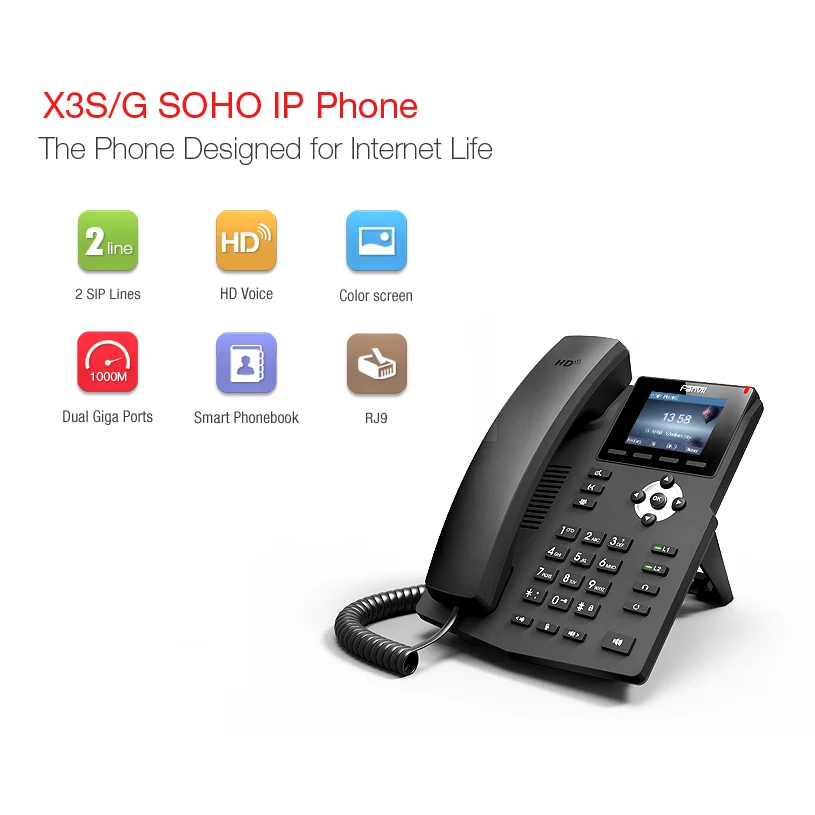 Voip pbx проводной телефонный стол телефон для дома мини телефонная связь SIP