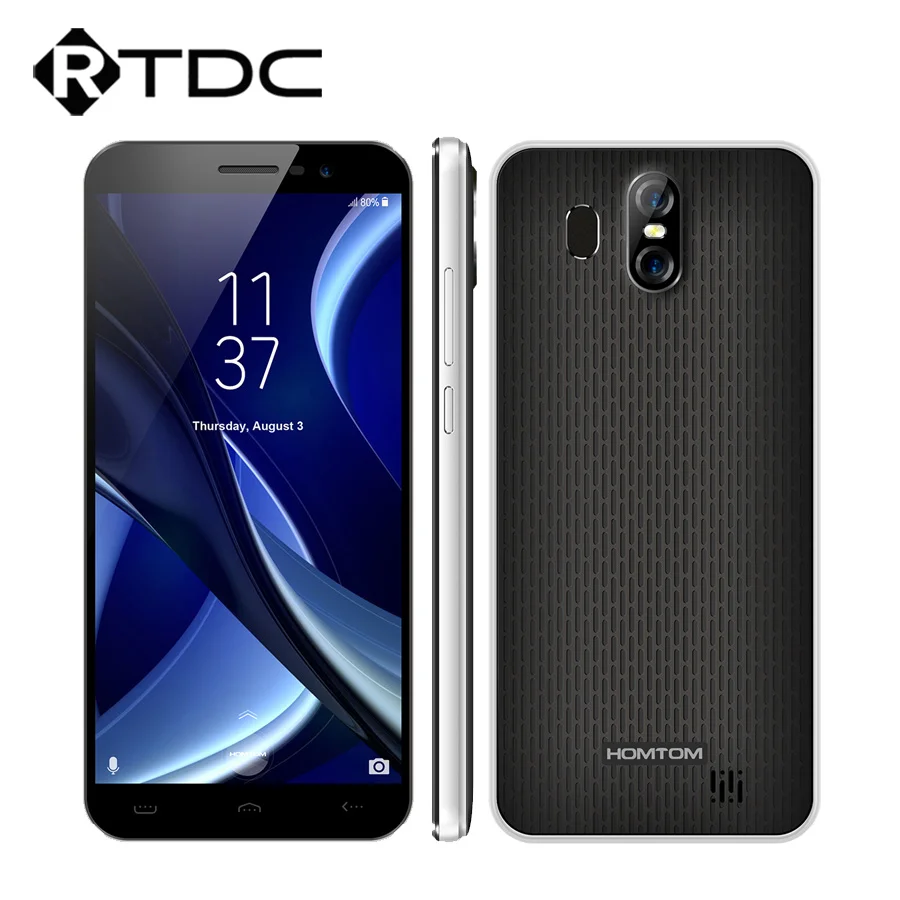 HOMTOM S16 18:9 экран 5 &quot1280*640 Android 7 0 2 Гб ОЗУ 16 ПЗУ MT6580 четырехъядерный 13 МП 3000 мАч|original