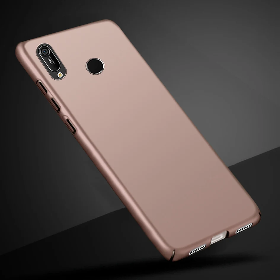 Чехол для телефона Huawei Y6 Y7 Prime Pro 2019 роскошный противоударный твердый пластиковый