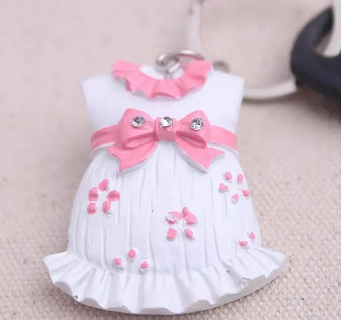 Бесплатная доставка DHL брелок 100 шт./лот в виде детского душа сувениров и подарков