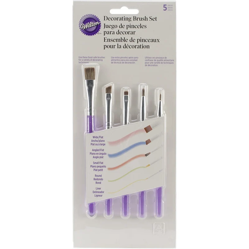 

Wilton Decorating Brush Set(5 pcs)