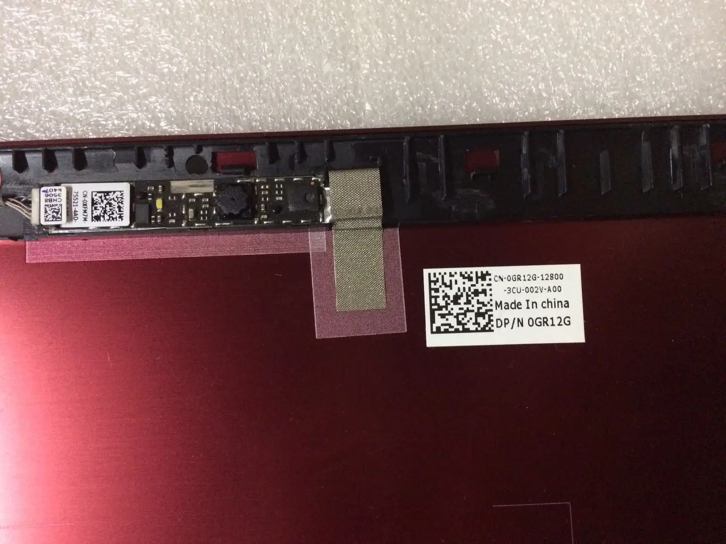 Для DELL Vostro 5470 V5470 5480 V5480 5439 V5439 верхняя крышка сенсорная модель с рамкой 0GR12G GR12G YWMRF