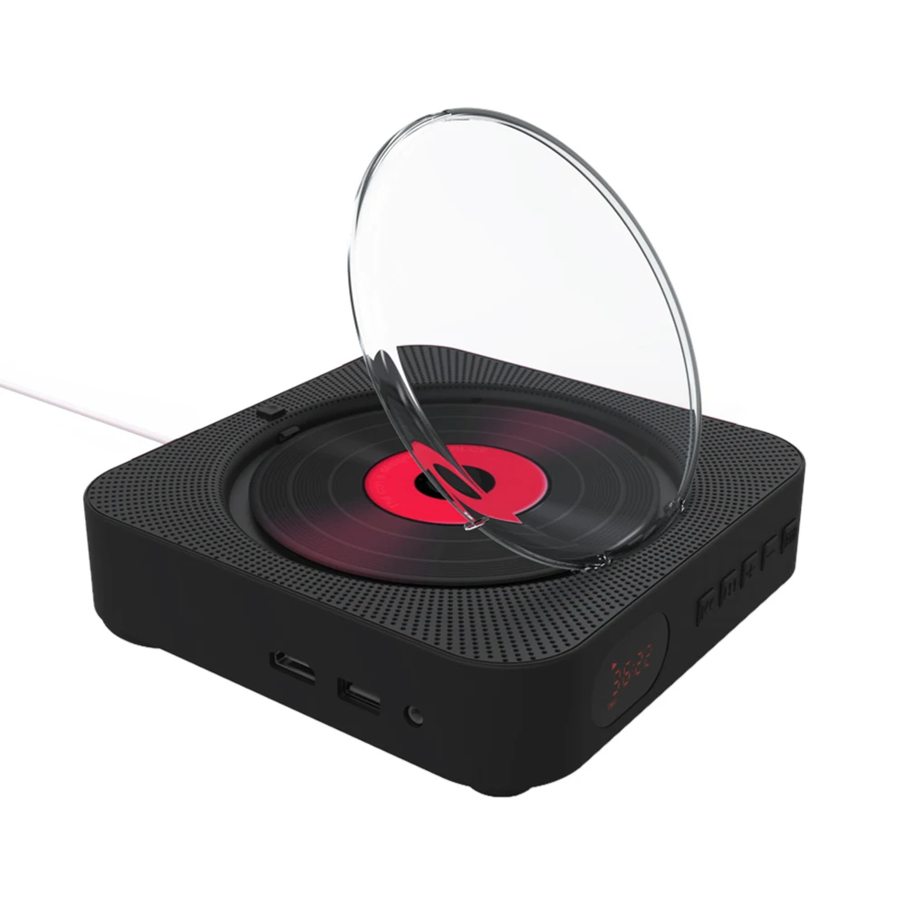 AV порт dvd-плеер портативный настенный Bluetooth HiFi CD музыкальный плеер с пультом дистанционного управления fm-радио Бумбокс настольная подставка