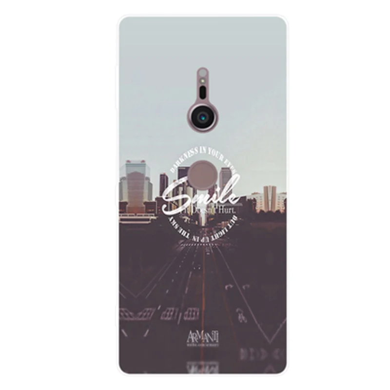 Чехол для Sony Xperia XZ2 5 7 дюйма роскошный силиконовый мягкий чехол beauty guy H8296