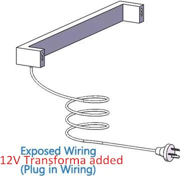 PLUG AND TRANSFORMER Настенная сушилка для полотенец с квадратной трубкой. Полотенцесушитель с подогревом. Полотенцесушитель для ванной комнаты. HZ-924 - Цвет: PLUG AND TRANSFORMER