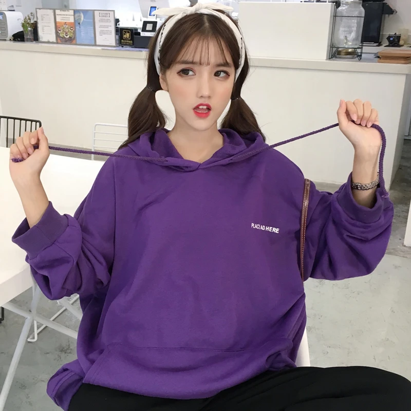 Женские толстовки 2020 весенне осенние Женская толстовка с капюшоном Топ длинным