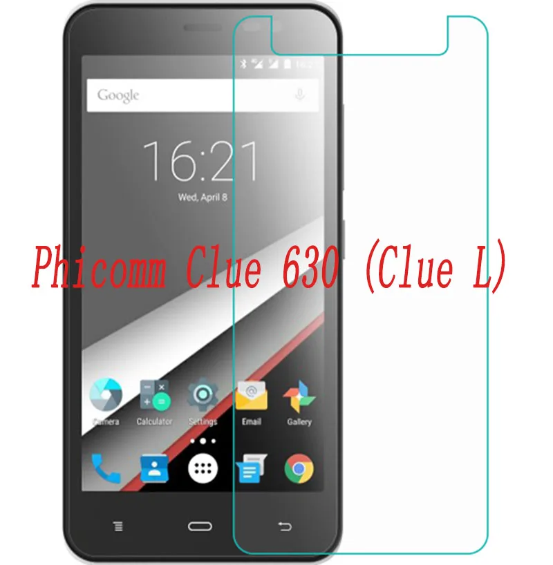 Закаленное стекло для смартфона Phicomm Clue 630 (ключ L) 9H Взрывозащищенная защитная