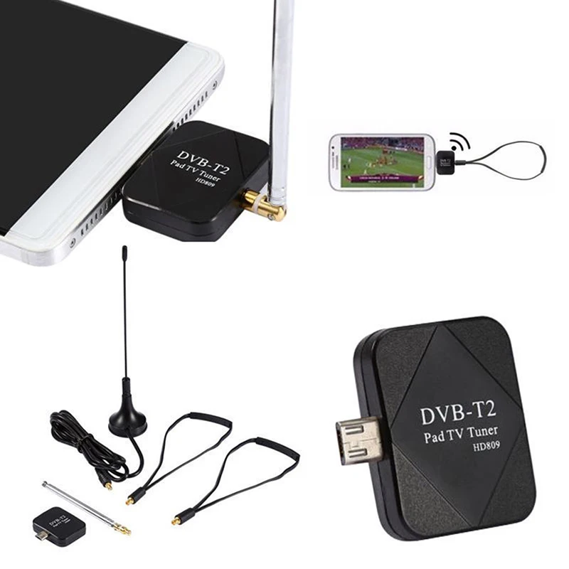 DVB-T2 Signal Digital Receiver TV Micro Smart DVB T2 Mini Satellite Tuner USB for Android Phone Smartphone |