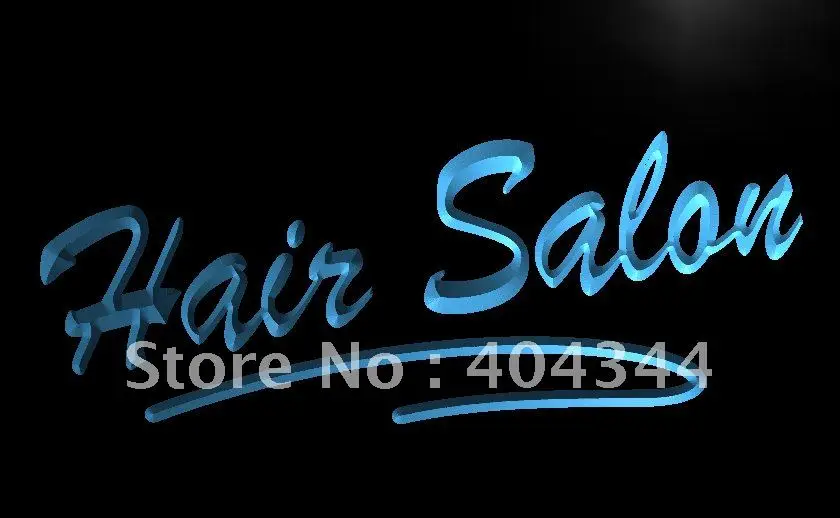 LB561-Парикмахерский Салон Script покроя новый открытый светодиодный неоновый