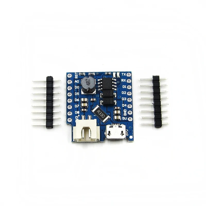 5 шт. встроенный интерфейс Micro USB для зарядки литиевого мини аккумулятора WeMos D1|shield