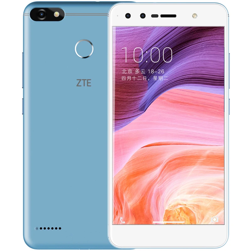 Оригинальный zte лезвие A3 сеть 4G LTE мобильный телефон 5 дюймов 4000 мА/ч 13.0MP 3g