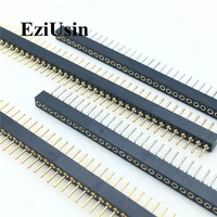 1 778mm pitch 1 778 single row male female round pin header 140p breakaway pcb board colour connector strip pinheader 1x40