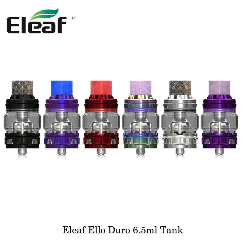 Электронная сигарета оригинал Eleaf Ello Duro 6 5 мл бак атомайзер с HW M/HW N Головка