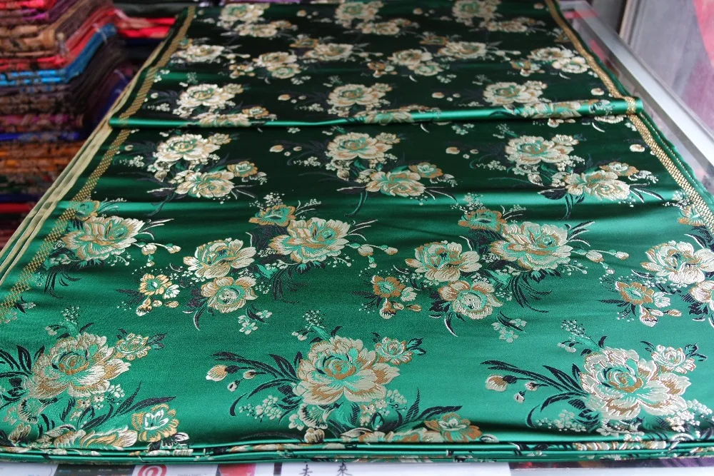 Китайская традиционная парча полиэстр 75 см ширина чонсам подушка qipao
