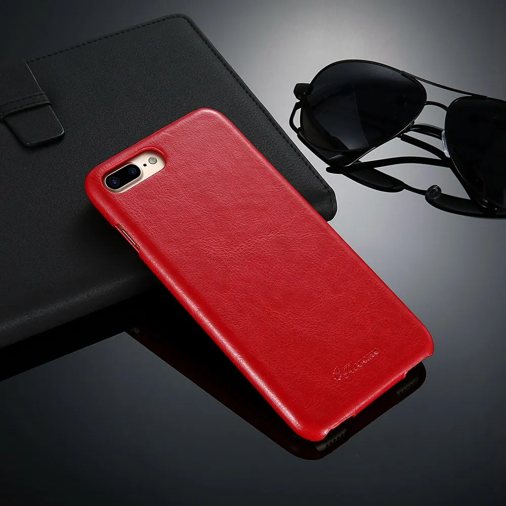 FLOVEME флип чехол Crazy Horse для iPhone 4 4s 4G 8 7 Plus Роскошный кожаный телефона 5 5S SE 6 6S