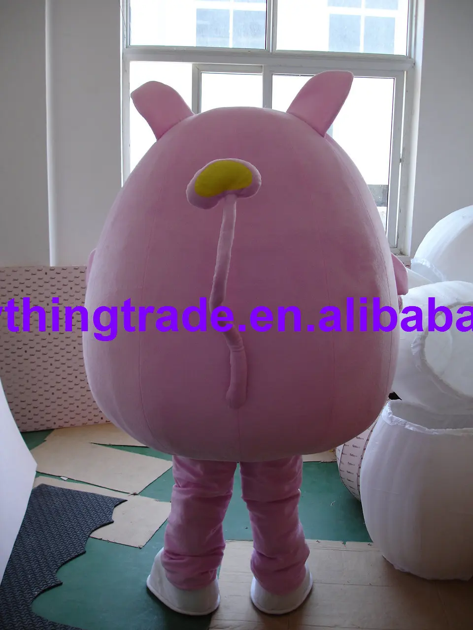 New arrival 2014 Adult lovely pink doll mascot fancy dress costumes Halloween cartoon party | Тематическая одежда и