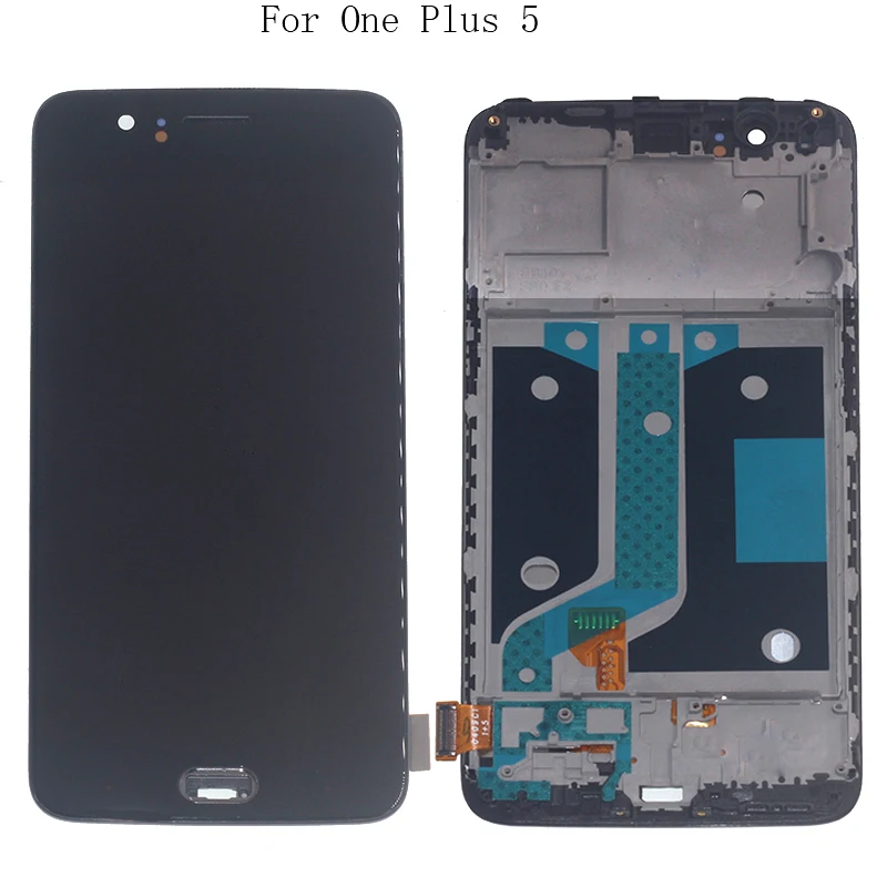 5 &quotAMOLED дисплей для Oneplus A5000 OLED ЖК + рамка сенсорный экран дигитайзер Замена
