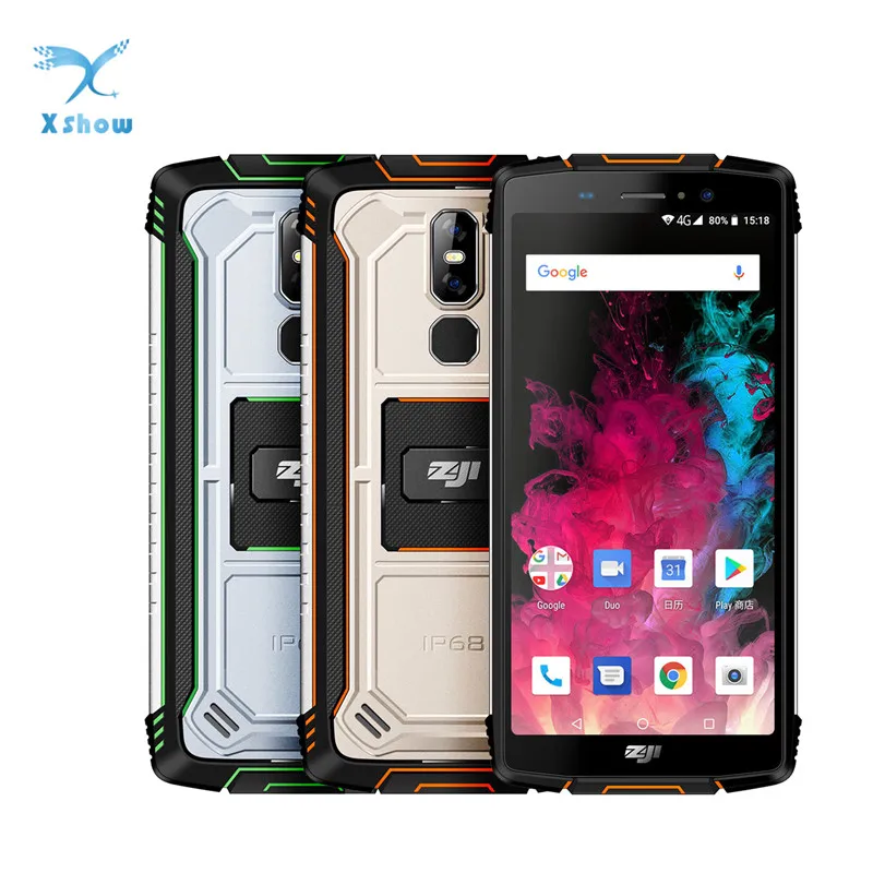HOMTOM Zoji z11 Мобильный Телефон IP68 5,9" MTK6750T Восьмиядерный 4 Гб 64 ГБ 10000 мАч Android 8,1 разблокировка лица смартфон