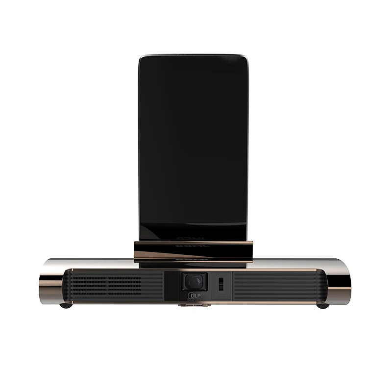 Jmgo Портативный проектор M6 200 ANSI встроенный Батарея WI FI Bluetooth HDMI USB Android 7 0 4 К Full