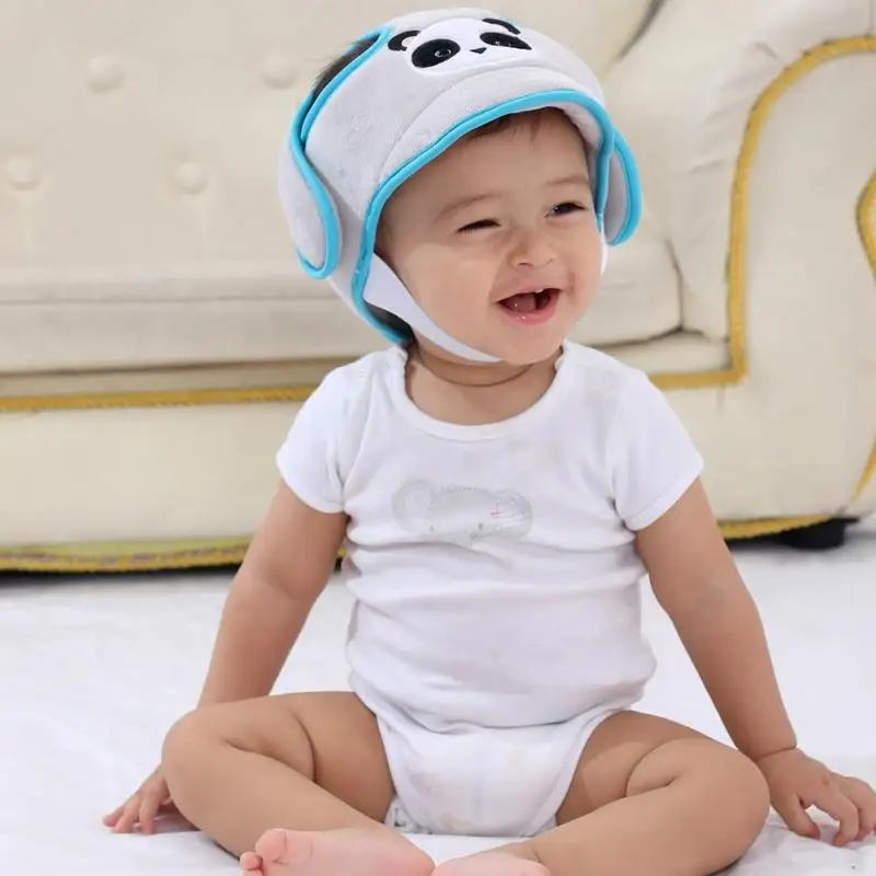 

Toddler Walking Cartoon Bear Child Safety Helmet Headguard Head Protective Cap