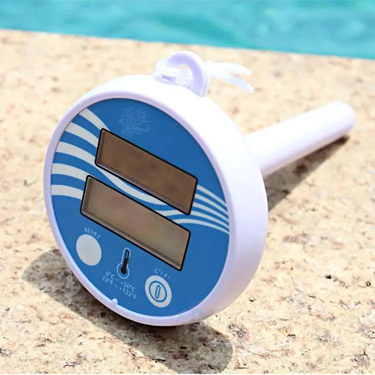 Солнечные плавающие пруд термометр для бассейна|thermometer for pool|thermometer solarthermometer pool |