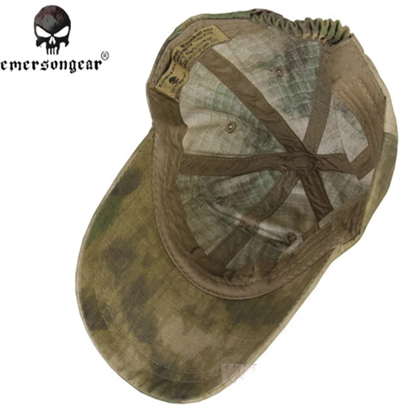

EMERSON tactical Baseball Cap Military Army Cap Anti-scrape Grid Fabric camouflage atfg EM8708 Hunting Caps