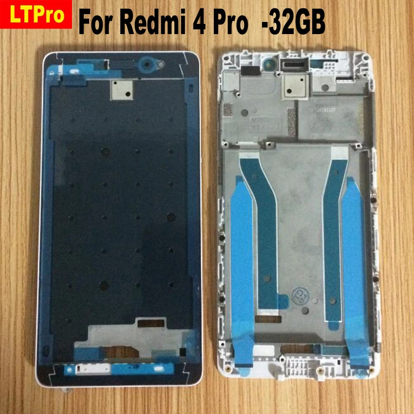 LTPro Черный Белый Золотой Новый для Xiaomi Redmi 4 pro 32gb версия LCD поддержка средняя рамка