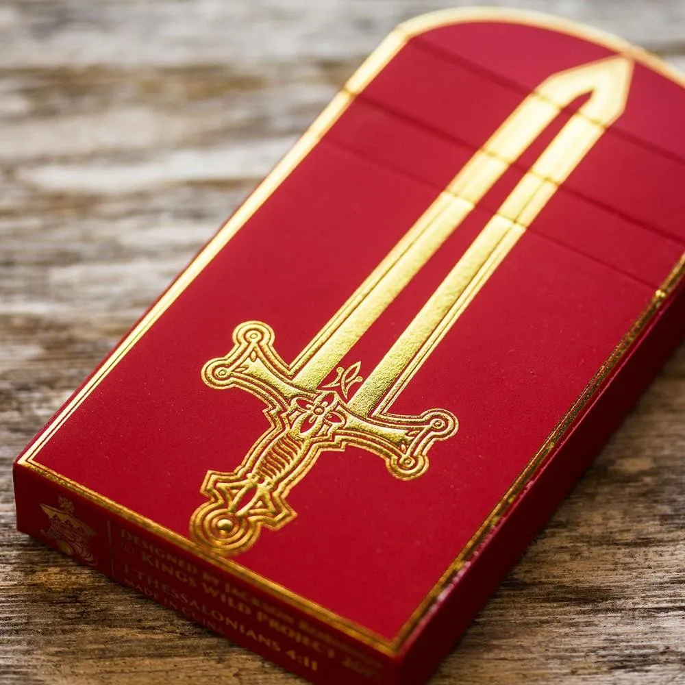 Игральные карты Arthurian Excalibur колода EPCC Jackson Robinson волшебные трюки на заказ|Волшебные