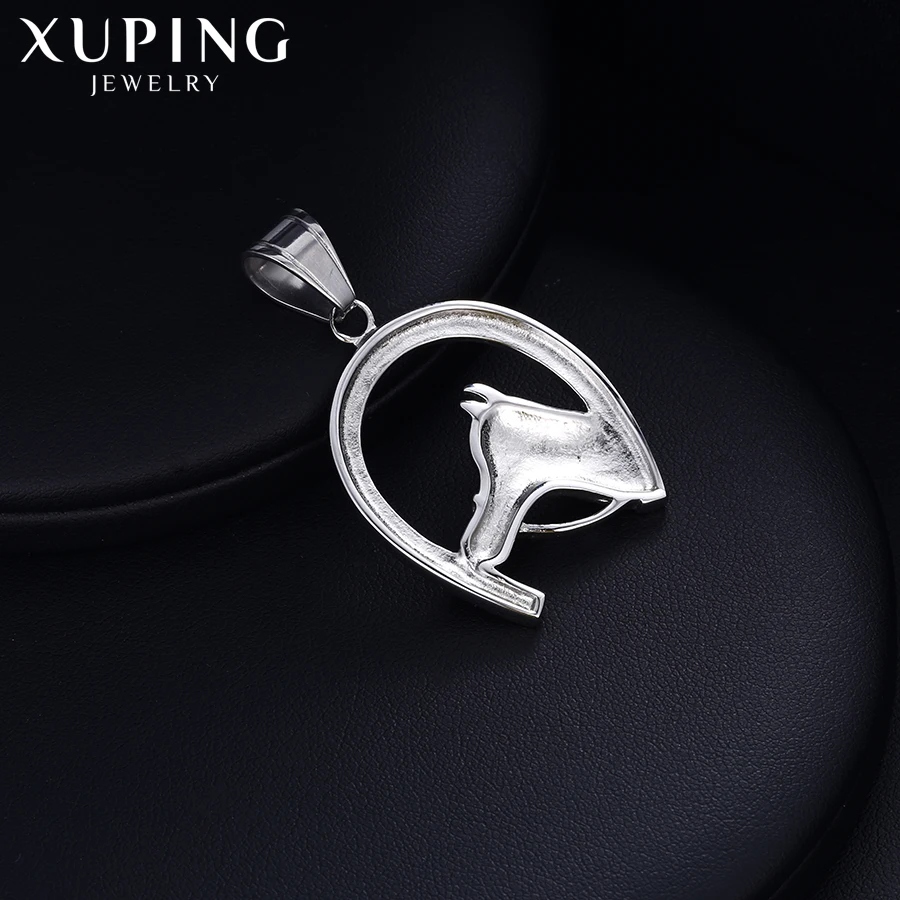 Xuping модное ожерелье в форме головы лошади подвеска животных ювелирные изделия из