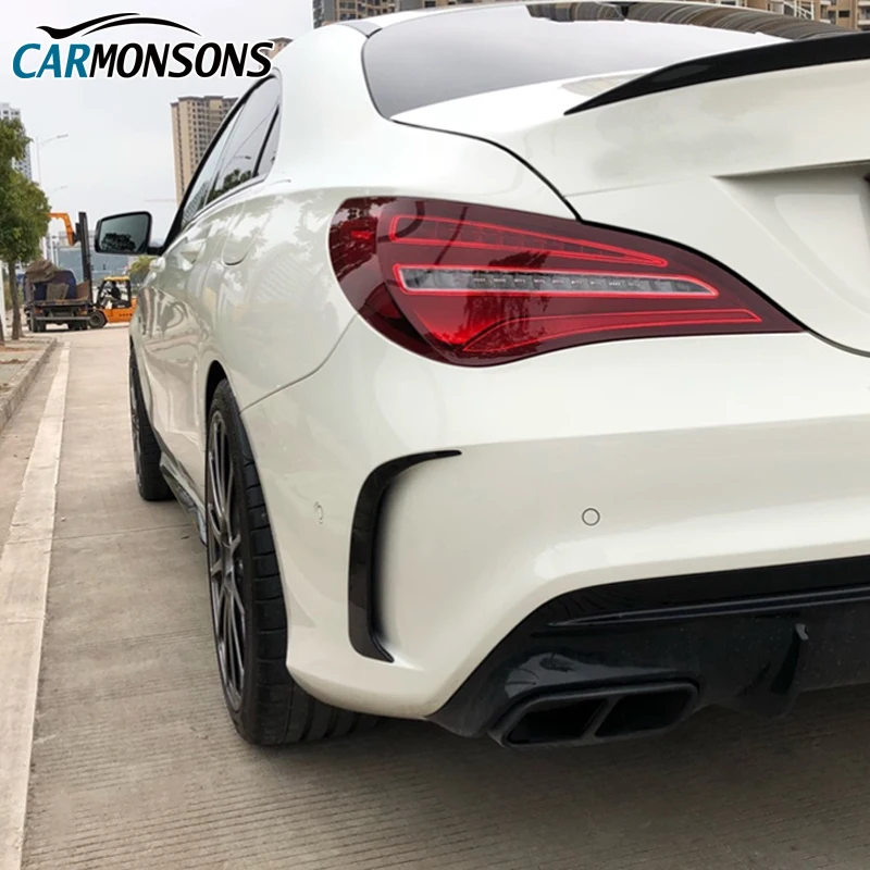 Carmonsons для Mercedes Benz CLA Class Sport Seden W117 C117 200 220 260 наклейки на бампер с вентиляционным