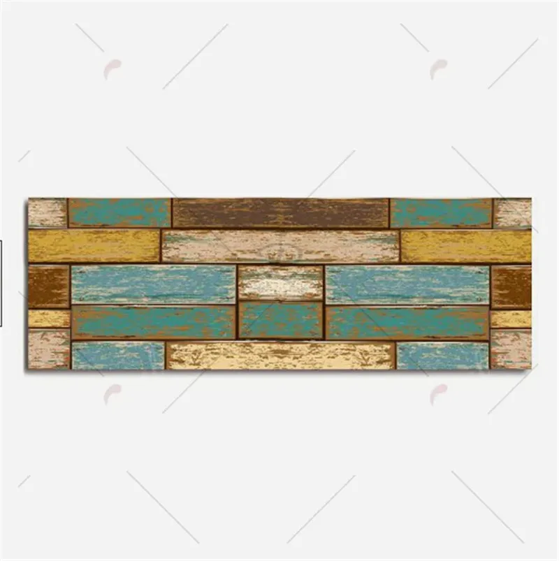 Style 4 Ковер для гостиной, столовой, ванной комнаты, ворсистый мягкий ковер, ретро Прямоугольный Коврик, противоскользящий, 60x180 см - Цвет: Style 4