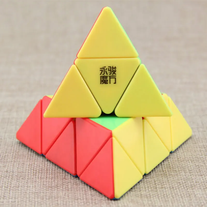 YongJun YuLong Pyraminxeds 3x3x3 волшебный куб YJ Pyramid 3x3 профессиональная скоростная головоломка антистресс Развивающие игрушки для детей