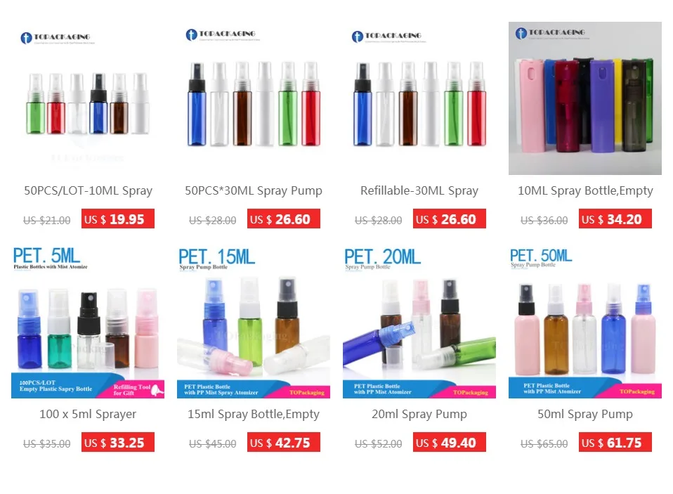 500 шт/LOT-10ML распылитель, прозрачная пластиковая емкость для наполнения духов, пустой косметический контейнер с распылителем тумана, жидкие флаконы