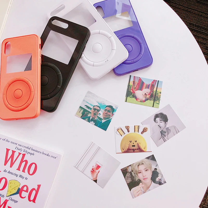 Модный прозрачный чехол для телефона GlamPhoneCase с музыкальным проигрывателем iphone X