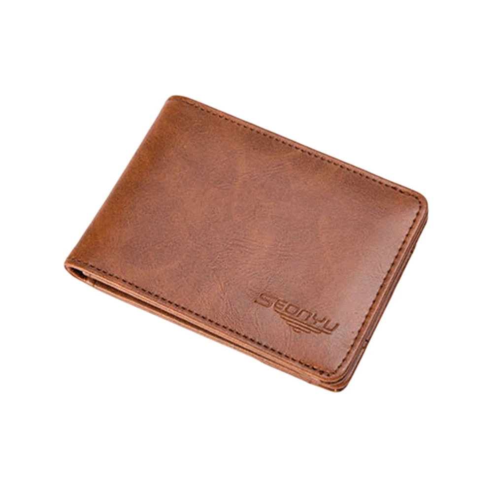 Кошелек для мужчин cartera hombre мужской кошелек из свиной кожи двойной держатель карт