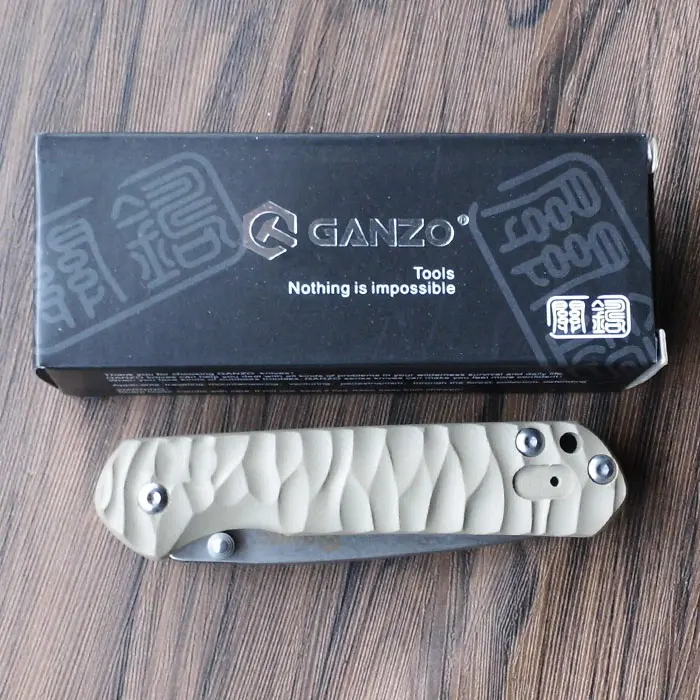 Жар птица Ganzo G717 440C лезвие G10 ручка EDC Складной Ножи выживания инструмент Отдых на