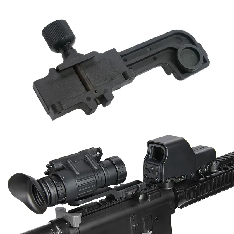 Тактический полимерный NVG крепление набор ночного видения J кронштейн адаптер подходит для шлема Pvs14 Pulsar GS1X20 для охотничьей винтовки Прицельный прицел