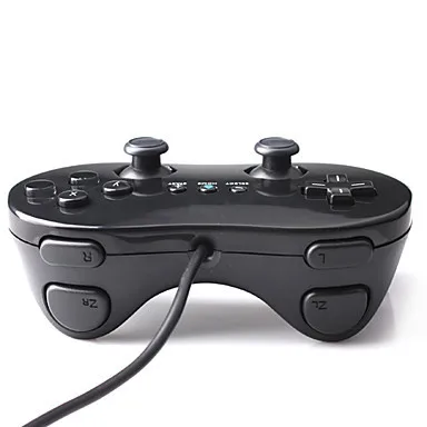 Классический проводной игровой контроллер Gaming дистанционного Pro Gamepad шок Joypad