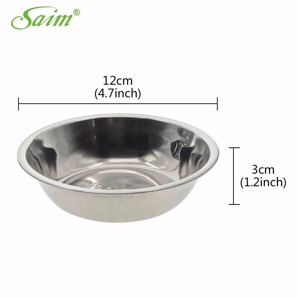 Кормушка для собак двойная кормушка кошек металлическая миска воды маленьких
