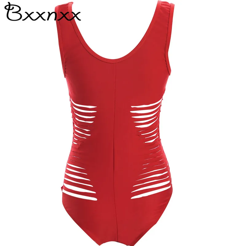 Черный красный купальник с узором выдалбливают один предмет женский винтажный