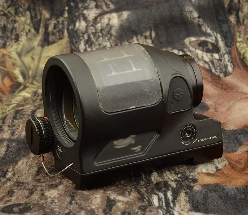 Тактический солнечной энергии trijicon srs стиль 1x Красный точка зрения прицел с qd picatinny weaver rail База крепление M2316