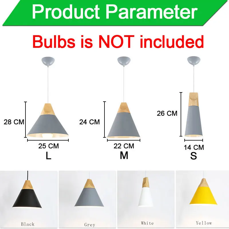 Современные подвесные светильники Lamparas Светодиодная лампа Цветной алюминиевый