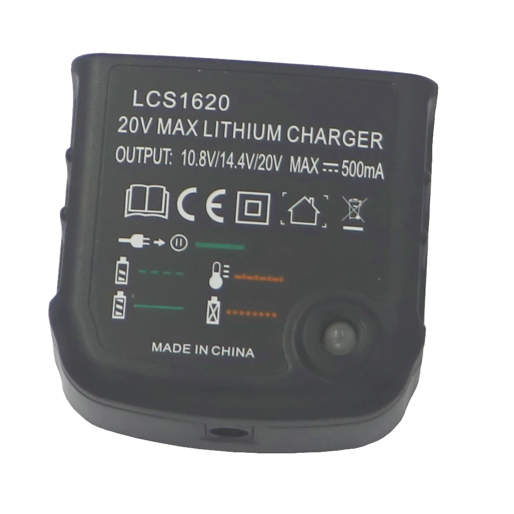 Зарядное устройство для литиевых батарей LCS1620 20 в моделей Black Decker LBXR20 LBXR20-OPE LB20 LBX20